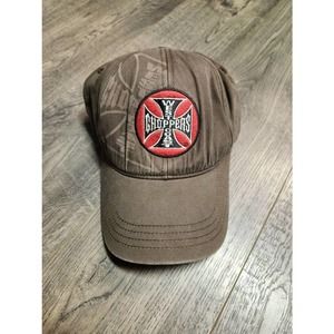 Vintage Early 2000s Y2K West Coast Choppers Motorcycles Jesse James Hat Harley